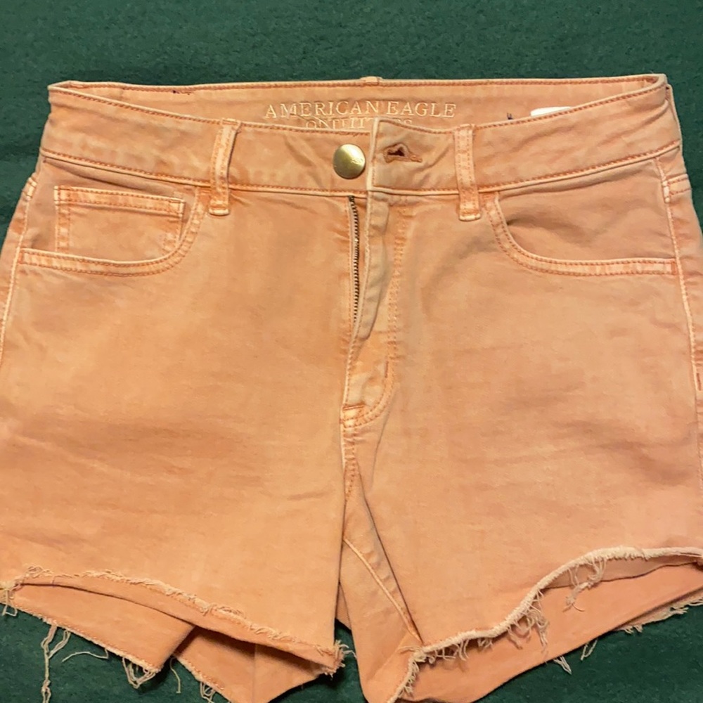 American eagle distressed shorts